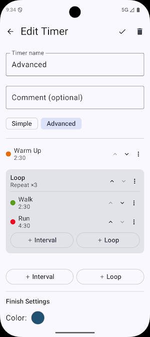 Interval Timer Screenshot 3