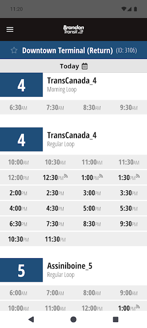 BDN Transit Screenshot 3