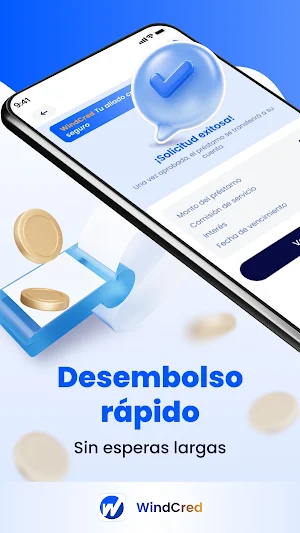 WindCred - Rápido y flexible Screenshot 1