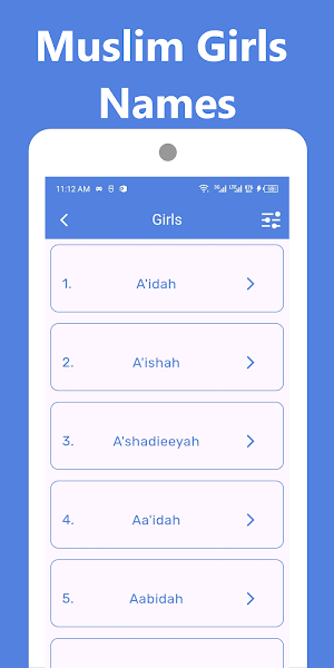 Islamic  Muslim  Name ideas Screenshot 1