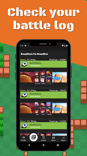 Profile card share for Brawl Stars Screenshot 1