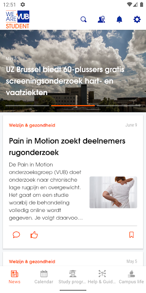 WeAreVUB Student Screenshot 0