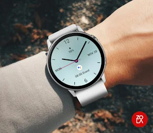 Clean Analog Watch Face Screenshot 2