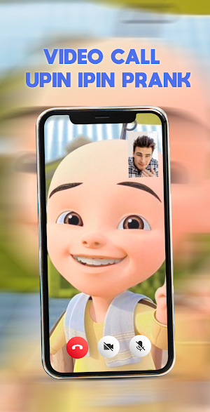 Video Call Upin Ipin Prank Screenshot 3