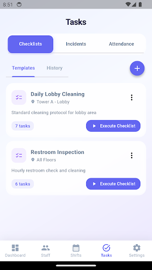 Clean Crew Manager Screenshot 3