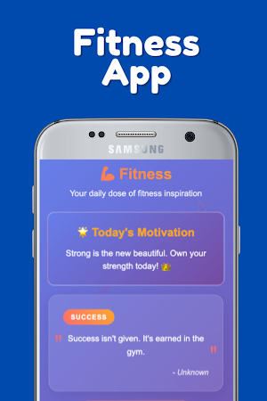 Fitness App Screenshot 2