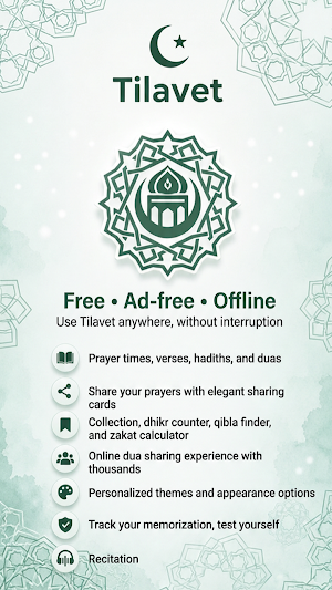 Tilavet: Quran, Prayer & Dhikr Screenshot 0