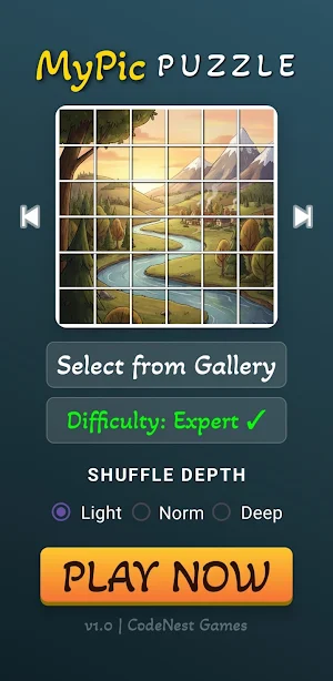 MyPic: Custom Photo Puzzle Screenshot 2