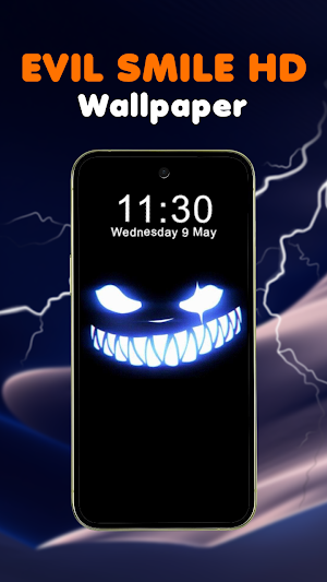Silly Fun Smile Live Wallpaper Screenshot 1