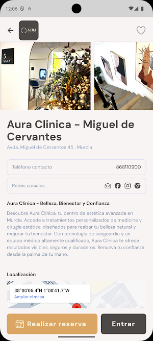 Aura Clinicas Screenshot 2