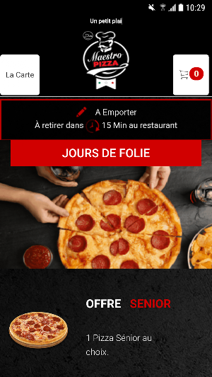 Pizza Maestro Alfortville Screenshot 2