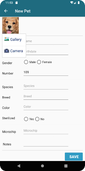 Vet Records Screenshot 2