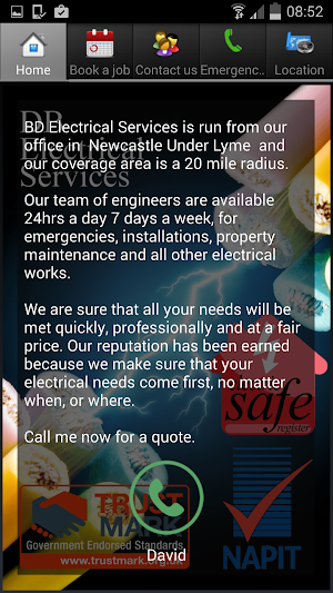 DB Electrical Services Screenshot 2