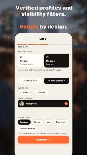 Let's - The social IRL app Screenshot 2