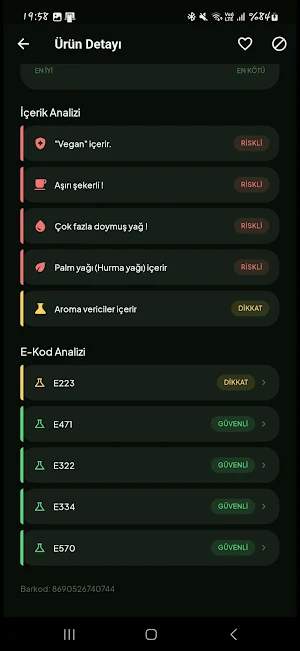 NutriLens Screenshot 3