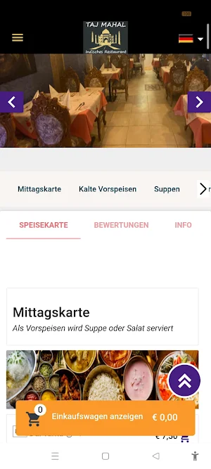 Taj Mahal Stuttgart Screenshot 3