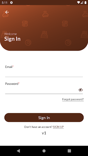 Eatance Cakeshop Screenshot 1