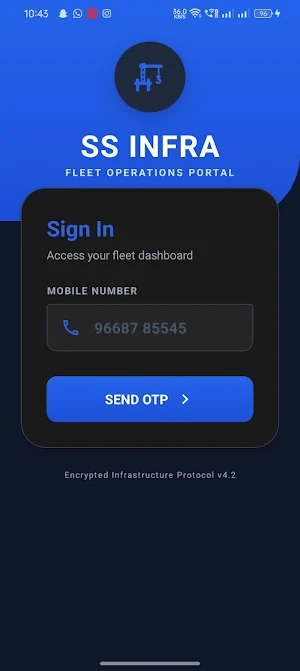 SS-Infra Software Screenshot 0