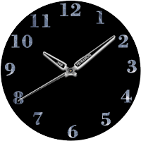 Animated Shining Watch Face