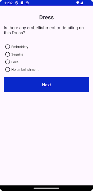 FashionQuiz Screenshot 1