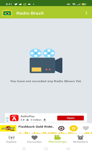 Radio Brazil : Online Ràdio Screenshot 1