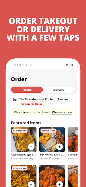 NuFlava Gourmet Kitchen Screenshot 0