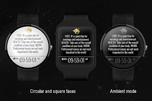 Daily Horoscope Watch Face Screenshot 3