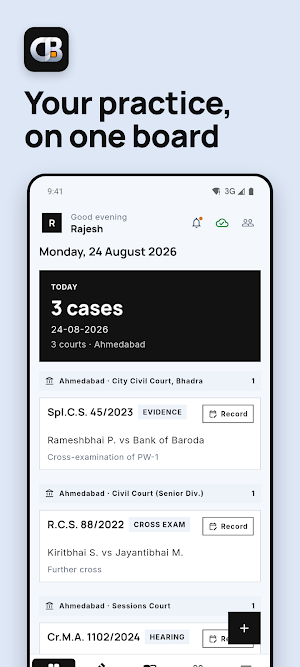 CourtBoard: Advocate Diary Screenshot 0