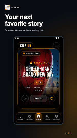 Kiss Kh Movies & Series Finder Screenshot 1