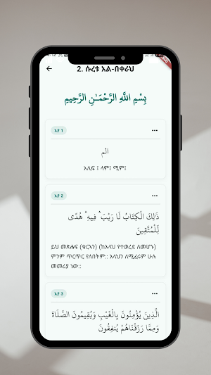 Quran Amharic - Muhammad Zain Screenshot 1