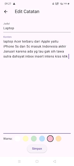 Catatan Screenshot 1