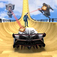 Car Games: Ramp Stunt Car GT