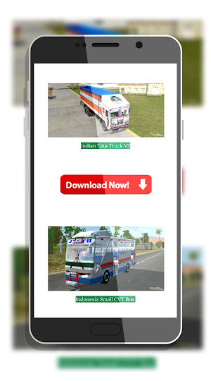 Tamil Bus Mod Livery | Indonesia Bus Simulator Screenshot 1