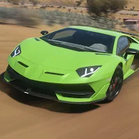 Supercar Lambo Aventad Drift