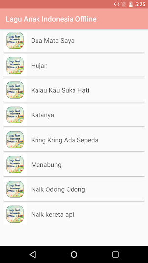 Lagu Anak Indonesia Offline + Lirik Screenshot 1