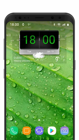 3D Flip Clock Theme Pack 03 Screenshot 3