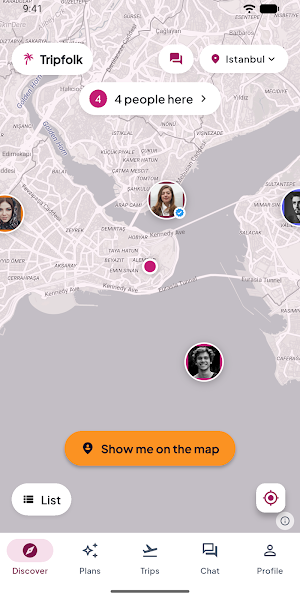 Tripfolk: Travel Friends Screenshot 0