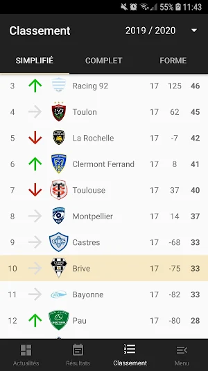 Allez Brive Rugby Screenshot 2