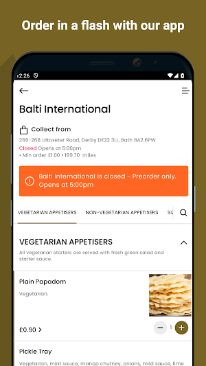 Balti International Screenshot 0