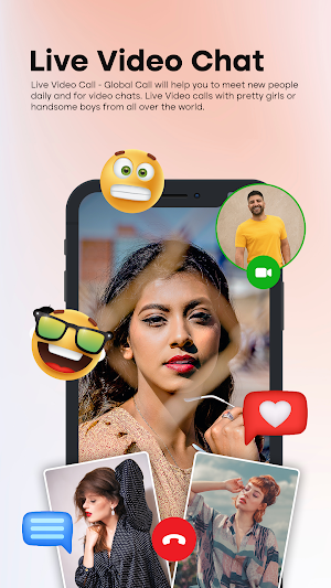 Girlchat -Live Video Call Chat Screenshot 0