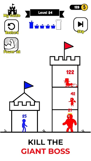 Stickman Tower War: Stick Hero Screenshot 3