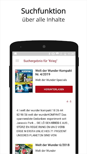 Welt der Wunder ePaper - Wissen, Technik & Natur Screenshot 2