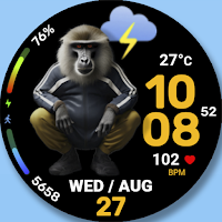 WFP 314 Monkeys Boss Watchface