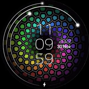 Molecule Animated Color Watch Screenshot 0