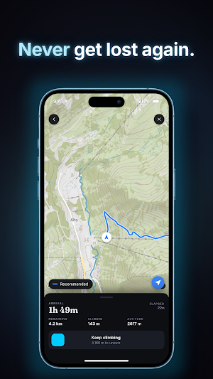 Conquer: Peak Bagging & Hiking Screenshot 1