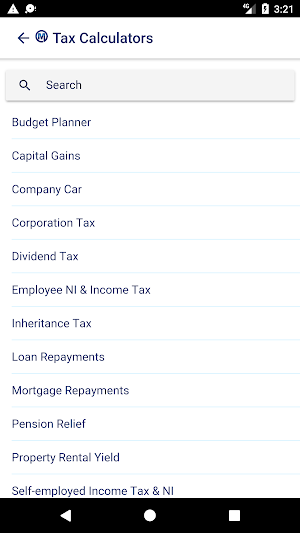 Mensis Accountants Screenshot 2