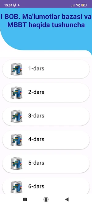 11-sinf Inaformatika va AT Screenshot 2
