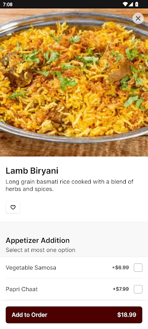 Nirvana Indian Cuisine (MD) Screenshot 2