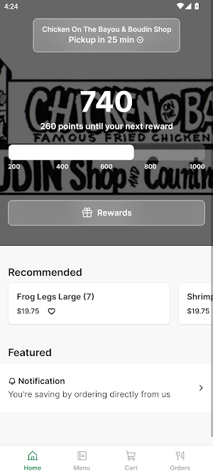 Chicken On The Bayou Screenshot 0