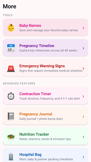 Pregnancy Due Date Calculator Screenshot 1